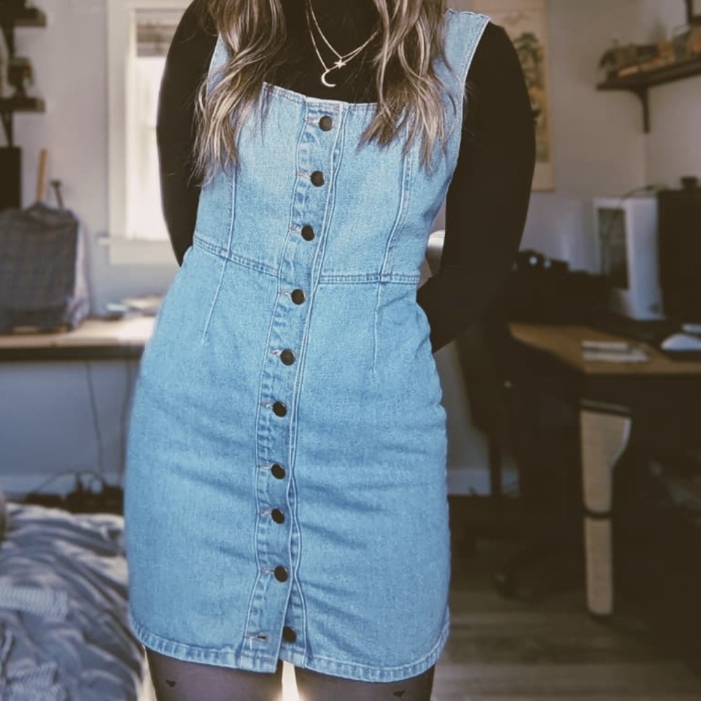 Urban Outfitters Denim Mini Dress